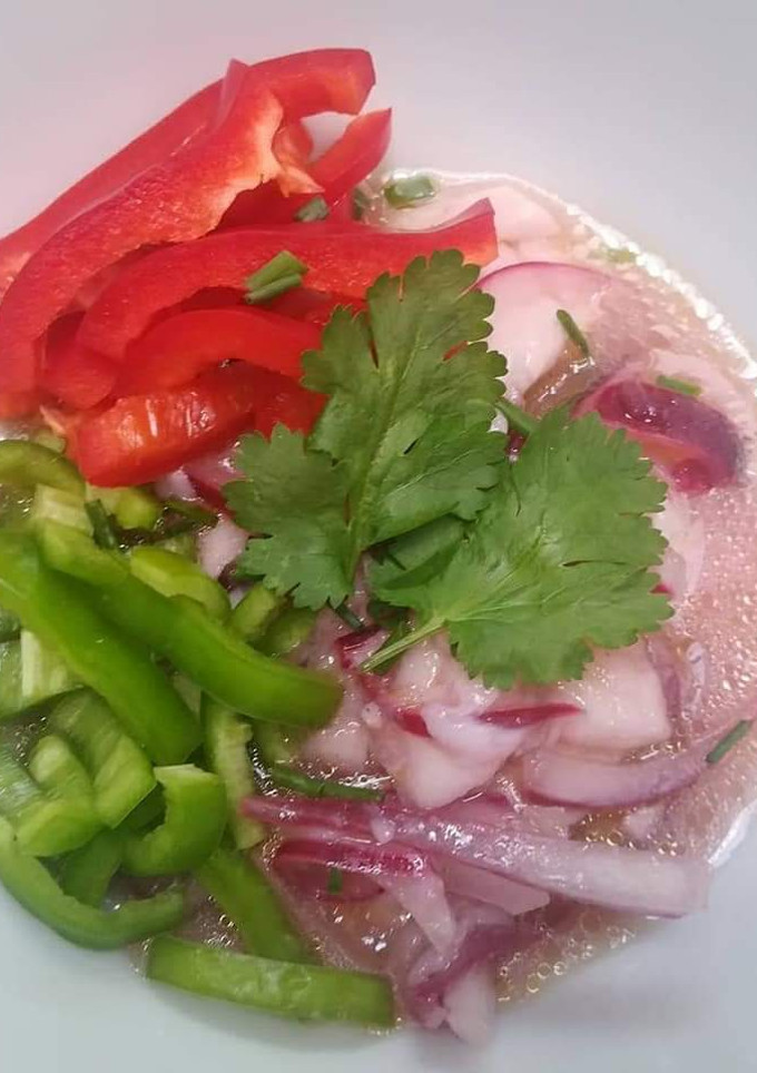 Una foto de Ceviche de sirvia