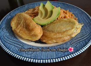 Foto principal de Chiles rellenos de atún y queso crema🌹