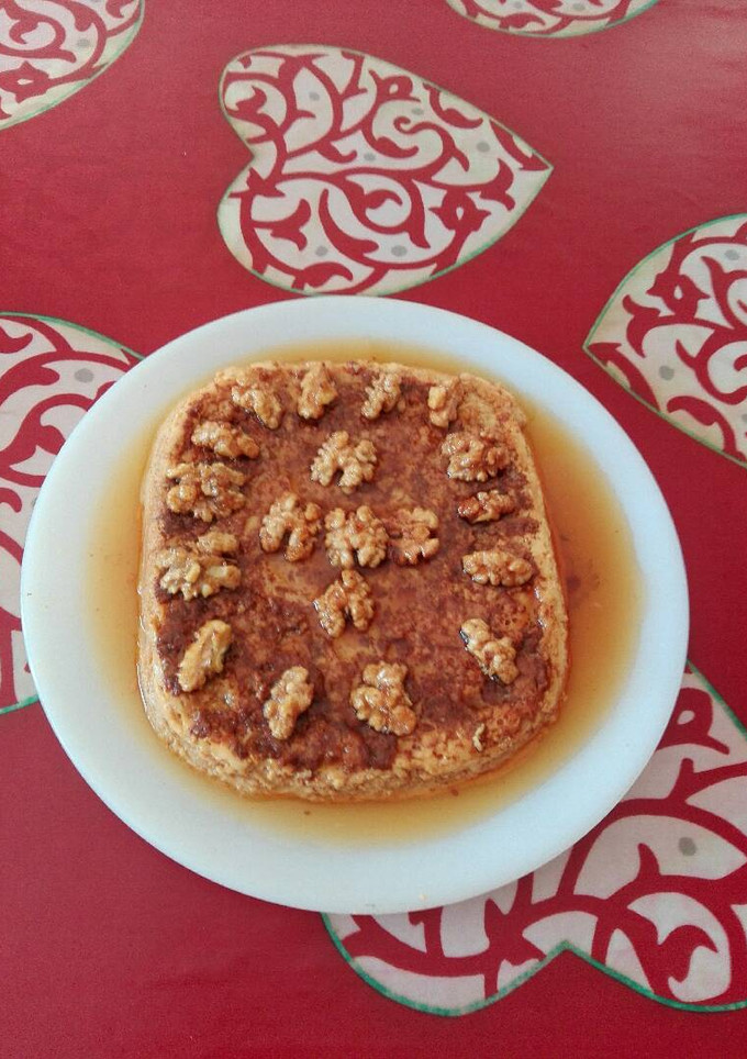 Una foto de Pudin de sobaos