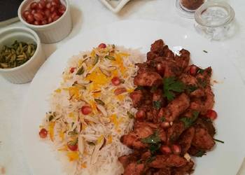 How to Make Yummy Pomegranate Chicken