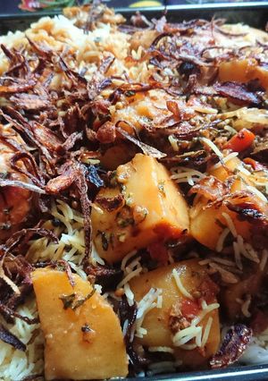 صورة لوصفة برياني هندي طعم رووعة ☺😋😋