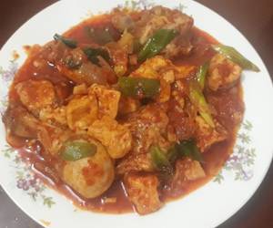 Resep Populer Tumis pedas ayam dan tahu dengan saos tiram Paling Enak Resep Populer Tumis pedas ayam dan tahu dengan saos tiram Paling Enak
