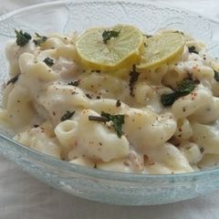 White sauce pasta😇 A picture of White sauce pasta😇.