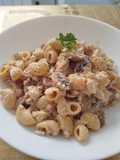 Pasta Carbonara with Mushrooms