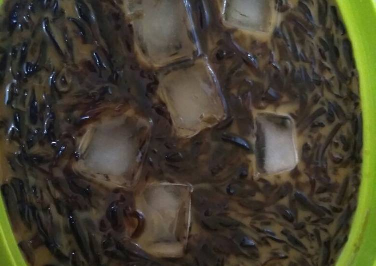 Cara Vegan saat makan malamEs Capucino Cincau Nyami😋