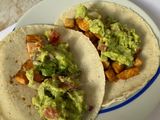 Tacos de salmón