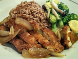 Chicken katsu saos teriyaki