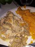 Pollo/ pechuga con crema light