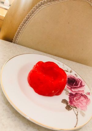 عکسی از دستور ژله قالبی تک نفره
