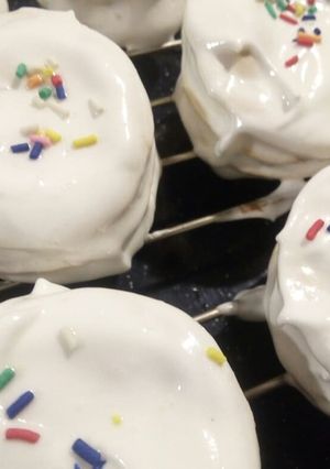 Una foto de Mini Rogelitos tipo alfajor
