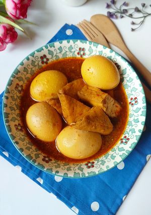 Foto resep Semur Tahu & Telur Pedas