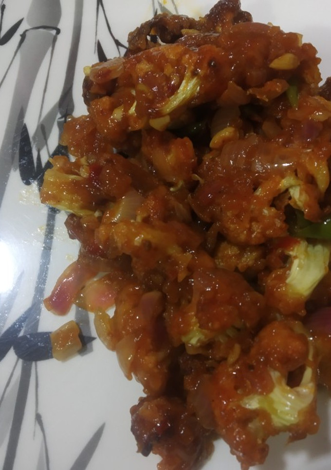 क्रिस्पी फूल गोभी मंचूरियन रेसिपी मुख्य फोटो