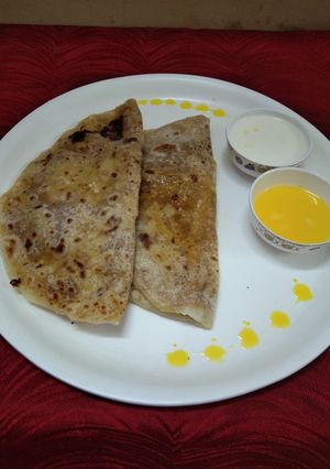 A picture of Puran poli.