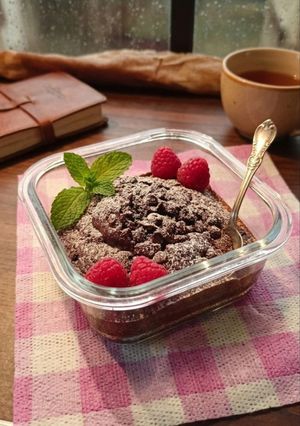 Foto resep Mini Choco Banana Cake (Airfryer)