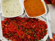 A picture of onion garlic chutney