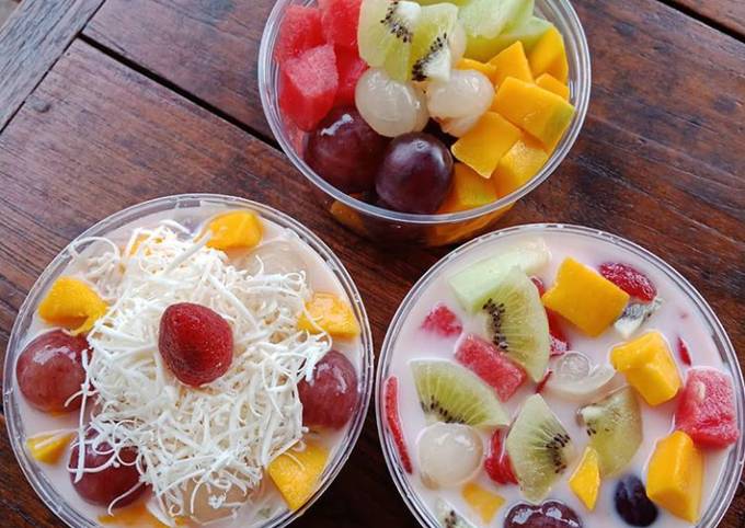 Resep Salad buah yoghurt oleh Prima Na - Cookpad