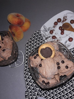 عکسی از دستور بستنی شکلاتی🍦