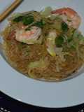 Glass Noodles with Shrimp & Bok choy