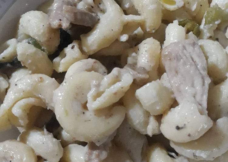 Step-by-Step Guide to Make Tasty White pasta #cookpadramzan #5thweekchallange appetizer