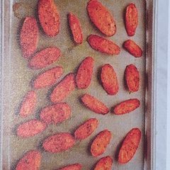 A picture of Roast carrots.