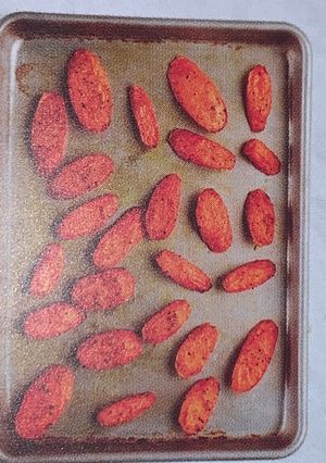 A picture of Roast carrots.