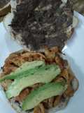 Tortas de milanesa de puerco