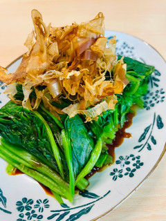 涼拌菠菜|過熱水蒸氣烤箱微波爐 的食譜成品照片