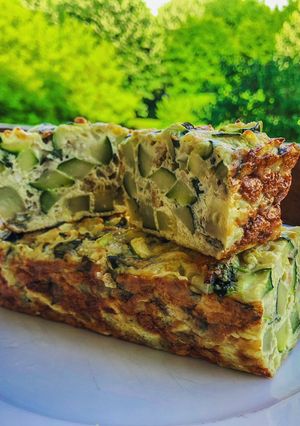 Une photo de Terrine de courgettes