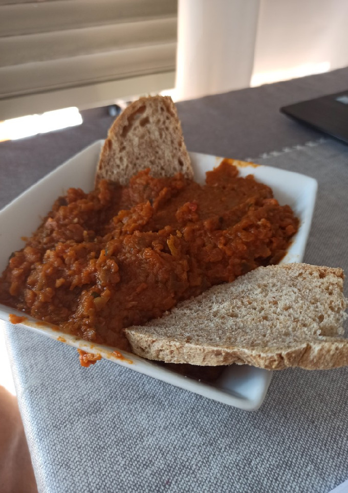 Una foto de Pisto Manchego con Mambo