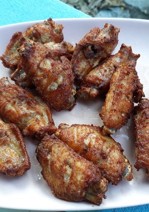 รูปของ ปีกไก่ทอดน้ำปลาร้า