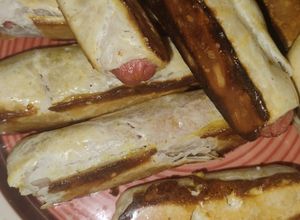Una foto de Salchichas Envueltas en Masa de Empanada