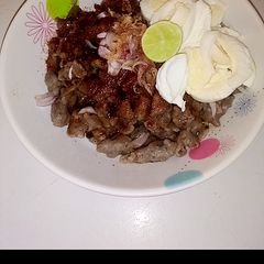 Danwake(a delicious native delicacy) A picture of Danwake(a delicious native delicacy).