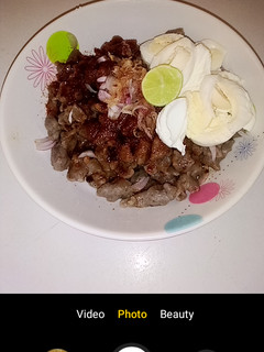 A picture of Danwake(a delicious native delicacy).