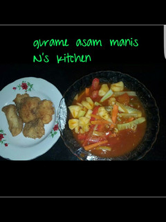 Foto resep Gurame asam manis