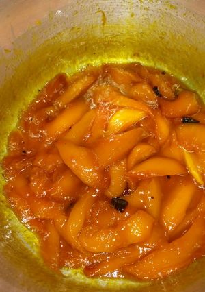 A picture of Mango murabba.