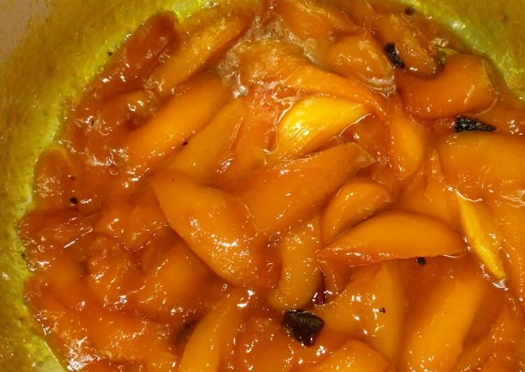 Simple Way to Prepare Quick Mango murabba