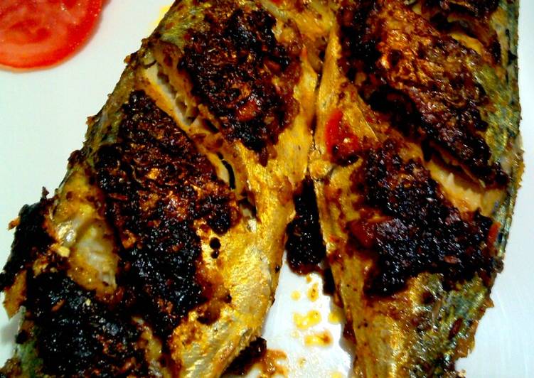 Step-by-Step Guide to Prepare Super Quick Homemade Grilled Mackerel/Bangda :)