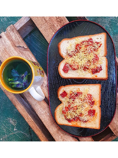 Foto resep Pizza Roti Tawar