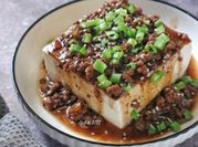 Gambar minced beef tofu