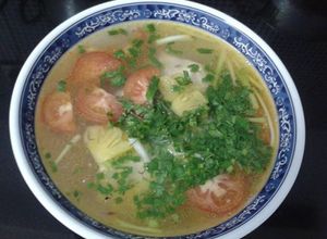 Hình của món Canh cá thơm cà.