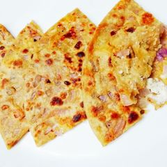 A picture of Paneer Onion Paratha.