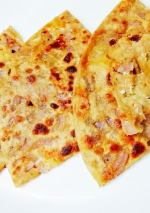 A picture of Paneer Onion Paratha.