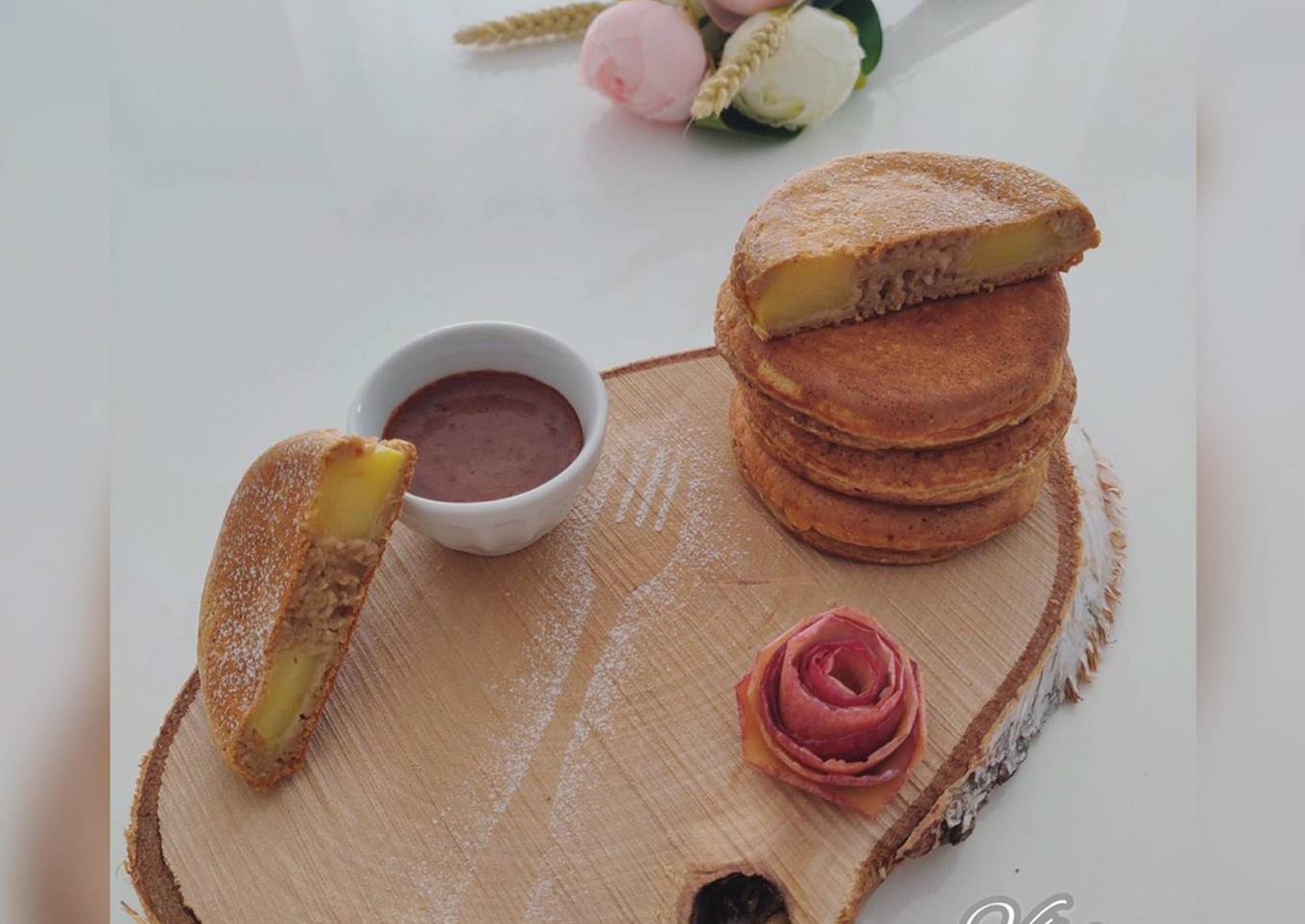 Pancakes à la pomme