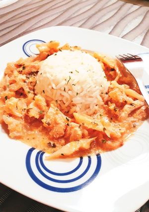 Krémsajtos-karfiolos ragu recept fotója