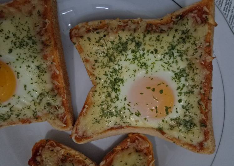 Egg chessy bread toast roti panggang keju telur