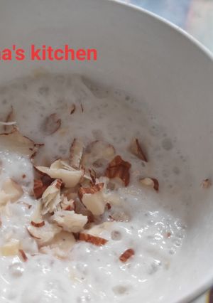 A picture of Quick and easy banana shake.