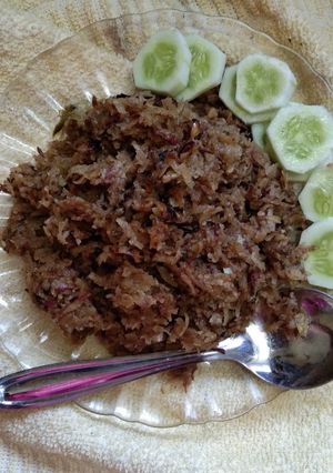 A picture of Sweet potato chivda(fresh).