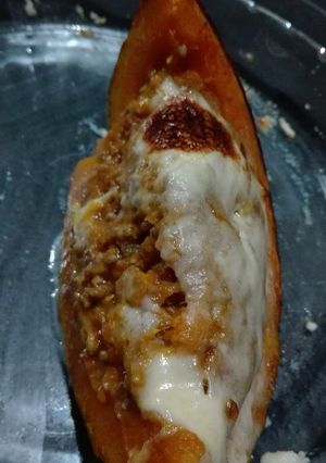 Una foto de Zapallo relleno