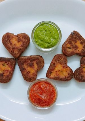 A picture of Aloo Tikki.