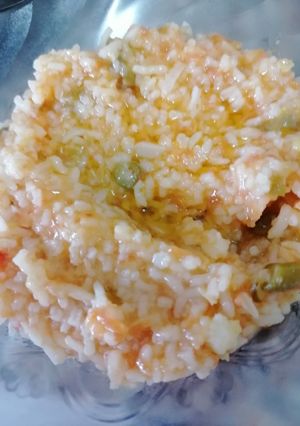 A picture of Khichdi for toddlers.